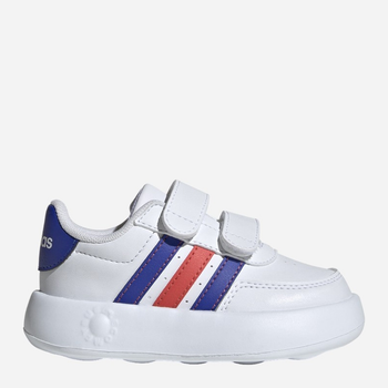 Tenisówki chłopięce na rzepy Adidas Breaknet 2.0 Cf I ID5278 23 Białe (4066766586093)