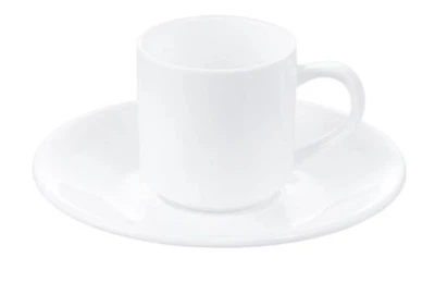 Чашка Wilmax кофейная и блюдце 90 мл (WL-993007/AB)