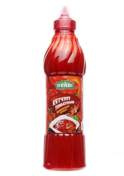 Кетчуп Дербі шашличний(гострий) 1х830 г (96121)