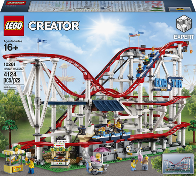 Zestaw konstrukcyjny LEGO Creator Expert Rollercoaster 4124 elementy (10261) (5702016111835)