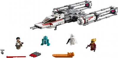 Zestaw konstrukcyjny LEGO Star Wars Myśliwiec Ruchu Oporu Y-Wing 578 elementów (75249) (5702016370744)