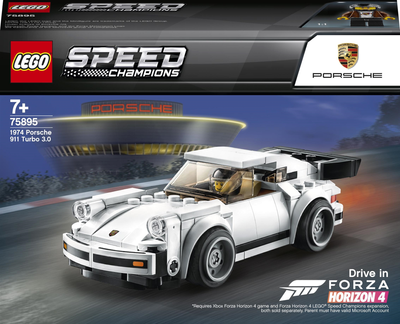 Конструктор LEGO Speed Champions 1974 Porsche 911 Turbo 3.0 180 деталей (75895)