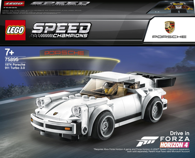 Конструктор LEGO Speed Champions 1974 Porsche 911 Turbo 3.0 180 деталей (75895) (5702016595468)