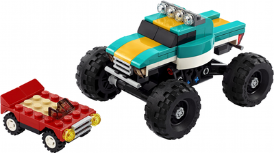 Zestaw konstrukcyjny LEGO Creator Monster Truck 163 elementy (31101)