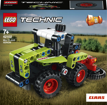 Zestaw konstrukcyjny LEGO Technic Mini CLAAS XERION 130 elementów (42102) (5702016616415)