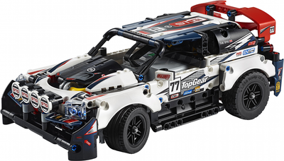 Zestaw konstrukcyjny LEGO Technic Samochód wyścigowy Top Gear (sterowanie aplikacją) 463 elementy (42109) (5702016617481)