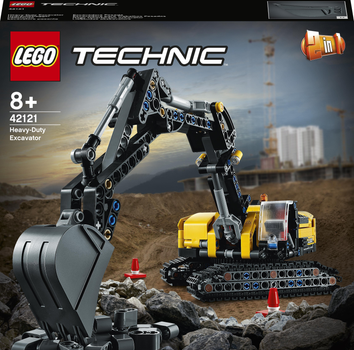 Zestaw konstrukcyjny LEGO Technic Ciężka koparka 569 elementów (42121) (5702016890976)