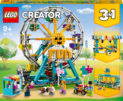 Конструктор LEGO Creator Оглядове колесо 1002 деталі (31119) (5702016914160)