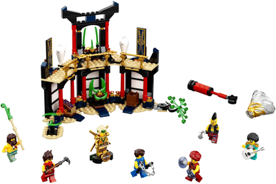 Zestaw konstrukcyjny LEGO Ninjago Turniej żywiołów 283 elementy (71735) (5702016888744)