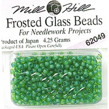 Бісер для вишивки Mill Hill Frosted Glass Seed Beads Весняний зелений (62049)