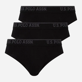 Набор трусов слипы мужской U.S. Polo Assn 90003 5XL 3 шт Черный (8680557407891)