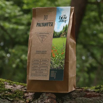 Карпатський чай Їжак з лісу До паляниці 100 гр