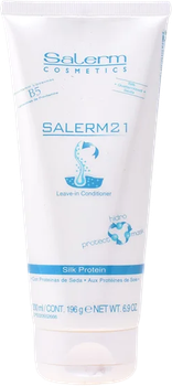 Кондиціонер для волосся Salerm Cosmetics 21 Silk Protein Leave-in 196 г (8420282006606)
