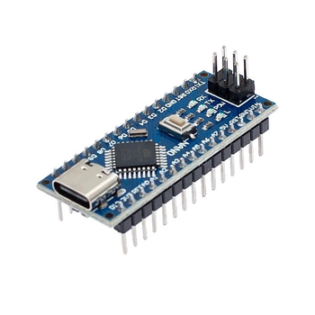 Мини плата с микроконтроллером Arduino Nano V3.0 ATMega328P (распаянная) Type-C