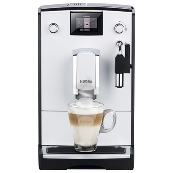 Nivona Кавомашина CafeRomatica, 2,2л, зерно+мелена, ручний капуч, авторецептів -5, сіро-чорний