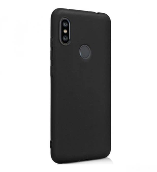 Силіконовий чохол Jelly з мікрофіброю для Xiaomi Note 6 / Note 6 Pro (Чорний)