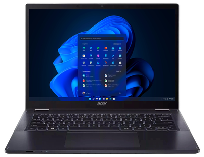 Laptop Acer TravelMate P4 TMP414-52-75NB (NX.VV1EL.007) Blue
