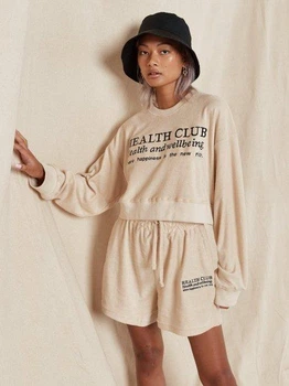 Світшот Missguided CL113720 36 бежевий