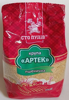 Крупа Сто пудів АРТЕК пшенична 0,7 кг
