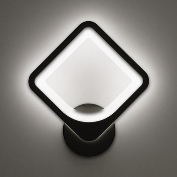 Настінний світлодіодний світильник LUMINARIA TETRA 24W S250 ON/OFF BLACK 220V IP20