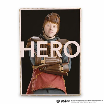 Деревянный постер Woods Story Гарри Поттер Рон Уизли (Hero) А2