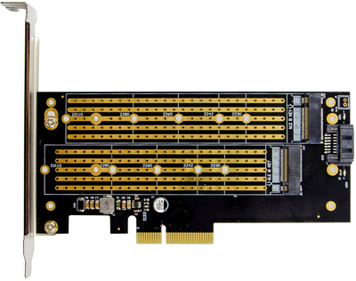 Мережева плата Digitus M.2 NGFF / NMVe SSD PCI Express 3.0 (x4) (DS-33172)