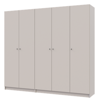 Шкаф для одежды Doros Промо Кашемир 2+3 ДСП 225х48х204 (80737673)