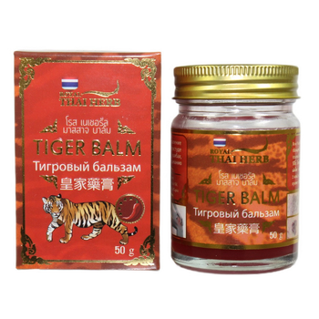 Тигровий червоний бальзам від запалення і болів у суглобах 50 мл. Thai Herb (8850024102752)