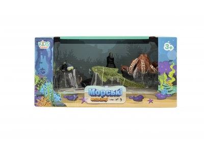 Набор фигурок Морские жители, Kids Team, Q9899-P26_2