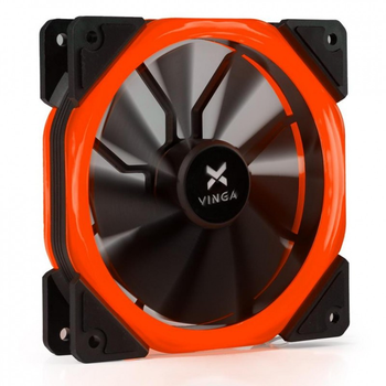 Кулер для корпусу Vinga LED fan-02 red (198747)
