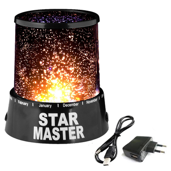 Проектор звездного неба с адаптером ночник UFT Star Master