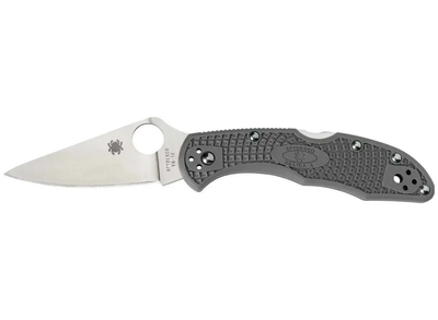 Ніж Spyderco Delica 4 Flat Ground Чорний (1013-87.01.35)