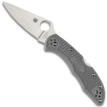 Нож Spyderco Delica 4 Flat Ground Черный (1013-87.01.35)