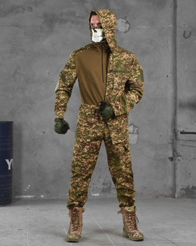 Армейский летний костюм 3в1 штаны+убакс+китель S хищник (87190)