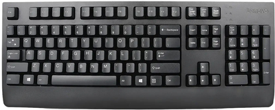 Клавіатура дротова Lenovo Preferred Pro II USB - Estonian Black (4X30M86924)