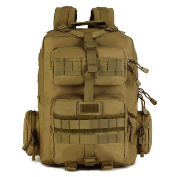 Рюкзак чоловічий Protector plus S431 з модульною системою Molle 30л Coyote brown