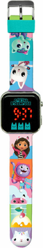 Годинник цифровий Kids Euroswan LED Gabby's Dollhouse GD00019 (8435507876711)