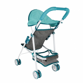 Wózek dla lalek Mega Creative Baby Game Szary (5905523627459)