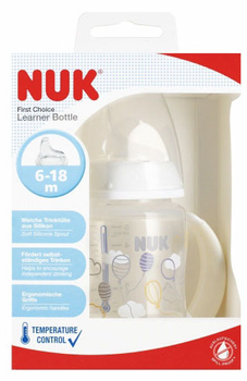 Пляшечка для годування Nuk First Choice Learning Bottle Біла 150 мл (4008600442240)