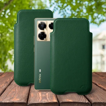 Футляр Stenk Sportage для Infinix Note 40 Pro Plus Зелёный (76867)