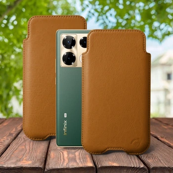 Футляр Stenk Sportage для Infinix Note 40 Pro Plus Camel (76296)