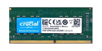 Оперативная память Crucial 2666 - купить в Киеве: цена, отзывы