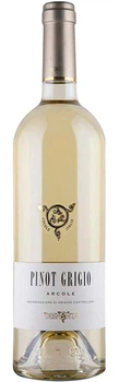 Вино Bixio Pinot Grigio Arcole DOC біле сухе 0.75 л (8028936002532)