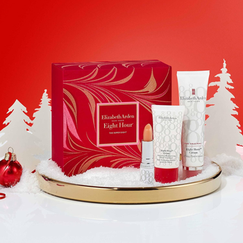 Zestaw kosmetyków do pielęgnacji Elizabeth Arden Eight Hour Krem do ciała 50 ml + Krem do rąk 30 ml + Balsam do ust SPF 15 3.7 g (85805258771)