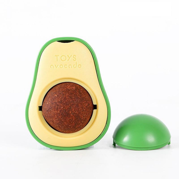 Ласощі для котів Avocado кулька-лизун з котячою м'ятою та вітамінами