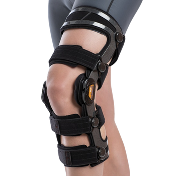 Ортез функциональный армированный коленного сустава с ограничением угла изгиба-разгибания OCR 200 Orliman Размер лево M/3 : 48-55 (15 см выше колена)