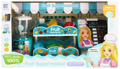 Zestaw do zabawy Mega Creative Fruit Supermarket + z blenderem (5908275179078)