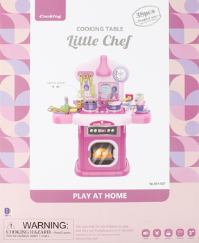 Кухонний набір Mega Creative Little Chef Steam and Water з аксесуарами 38 предметів (5904335853322)