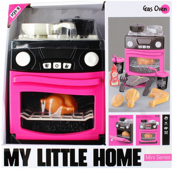 Дитяча кухонна плита Mega Creative Mega Creative My Little Home з аксесуарами (5904335887105)