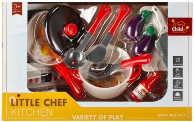 Кухонний ігровий набір Mega Creative Little Chef Kitchen з аксесуарами (5904335855807)